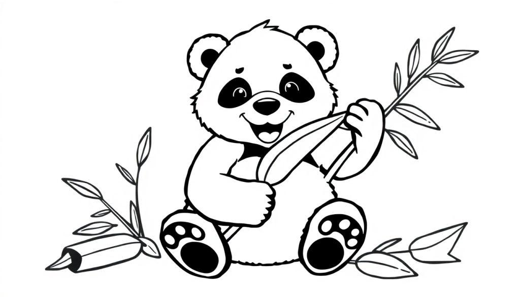 Süßer Panda, Farbtafel
