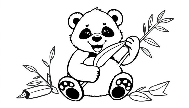 Süßer Panda, Farbtafel