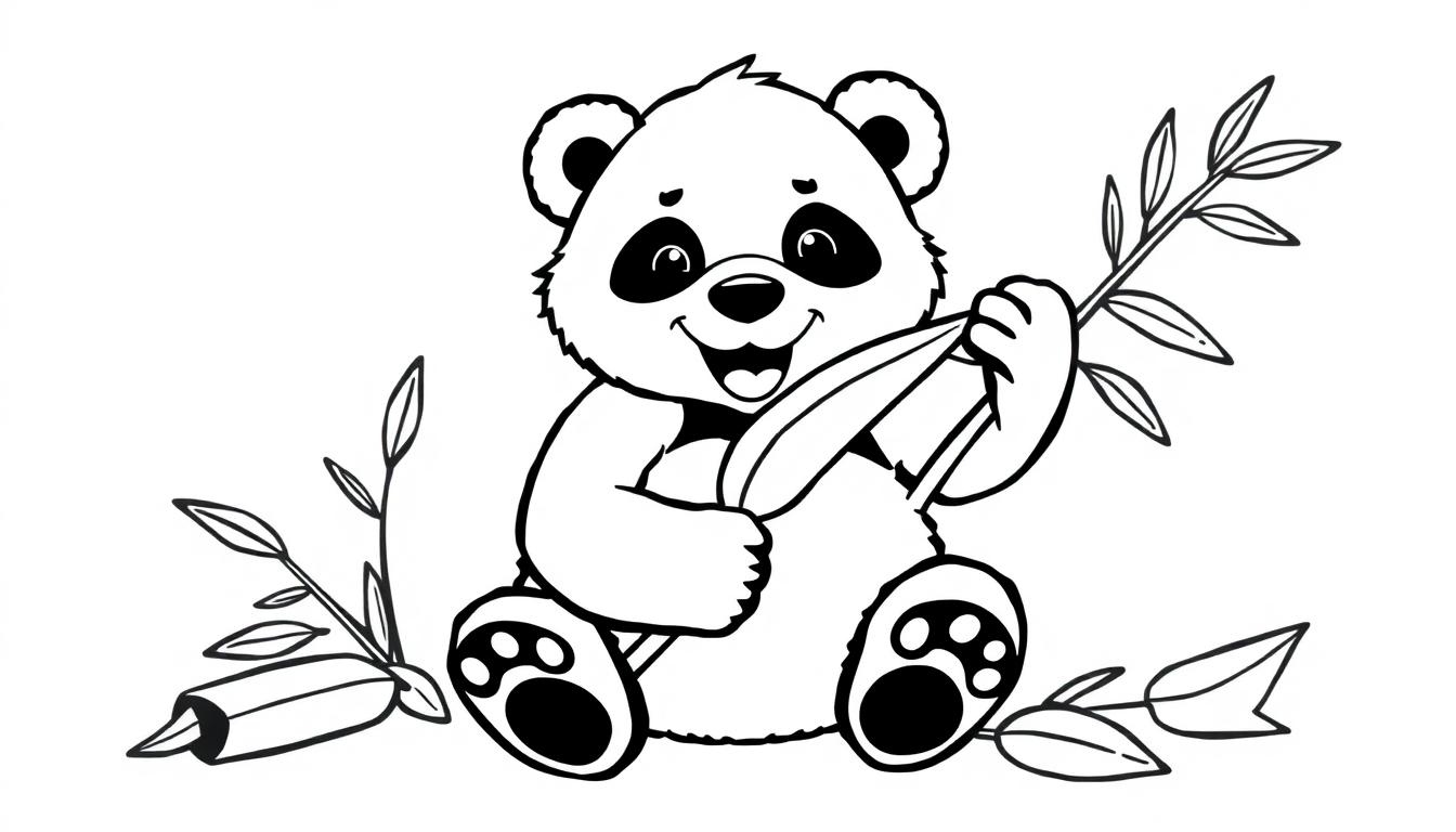 Süßer Panda, Farbtafel